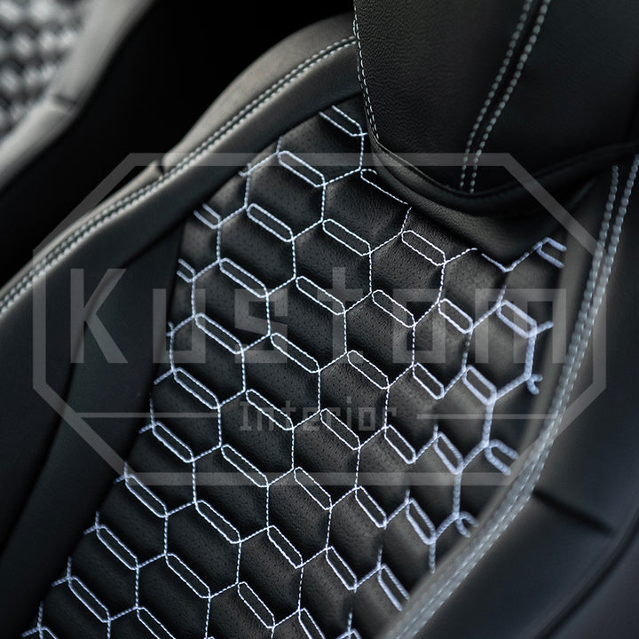 6th Gen Camaro Recaro Custom Leather Seat Covers