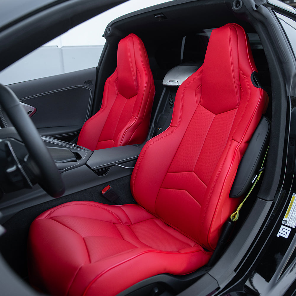 Corvette C8 Custom Leather Seat Covers