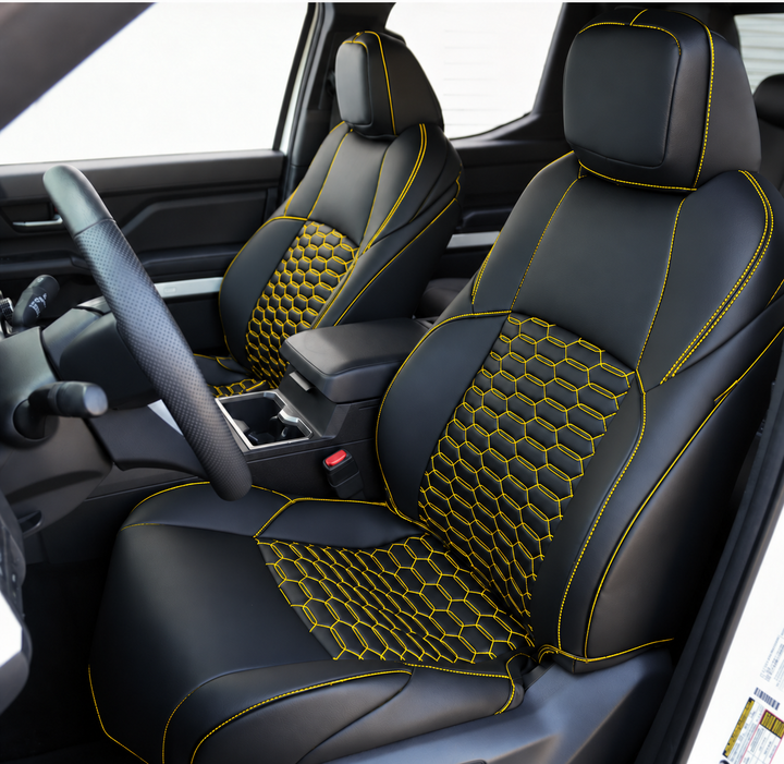 2024+ Toyota Tacoma Custom Leather Seat Covers (Custom Order)