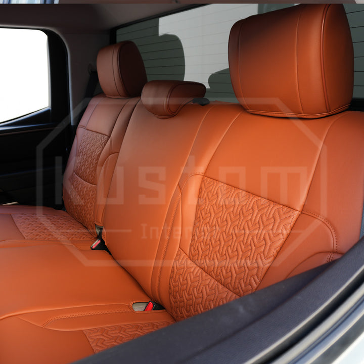2022+ Toyota Tundra Leather Seat Covers (Custom Order)