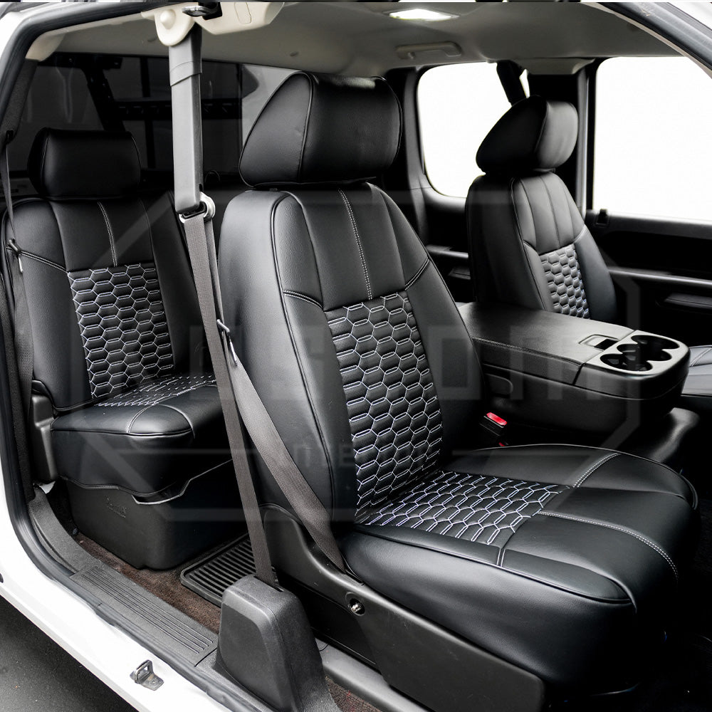 2007-13 Chevrolet Silverado Custom Leather Seat Covers
