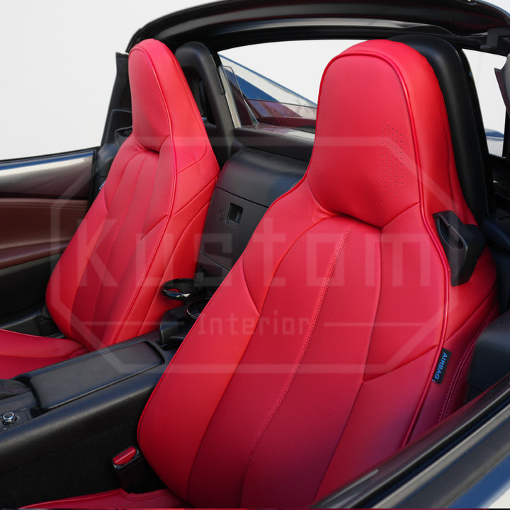 2016-25 Mazda Miata MX-5 Leather Seat Covers (Custom Order)
