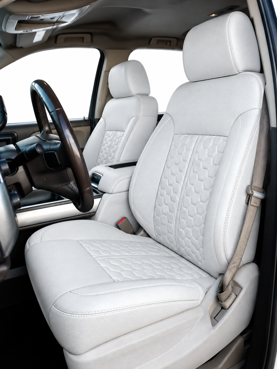 2014-18 Chevrolet Silverado Custom Leather Seat Covers (Custom Order)