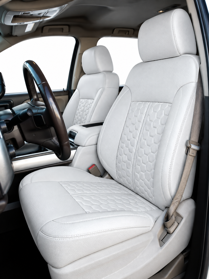 2014-18 Chevrolet Silverado Custom Leather Seat Covers (Custom Order)