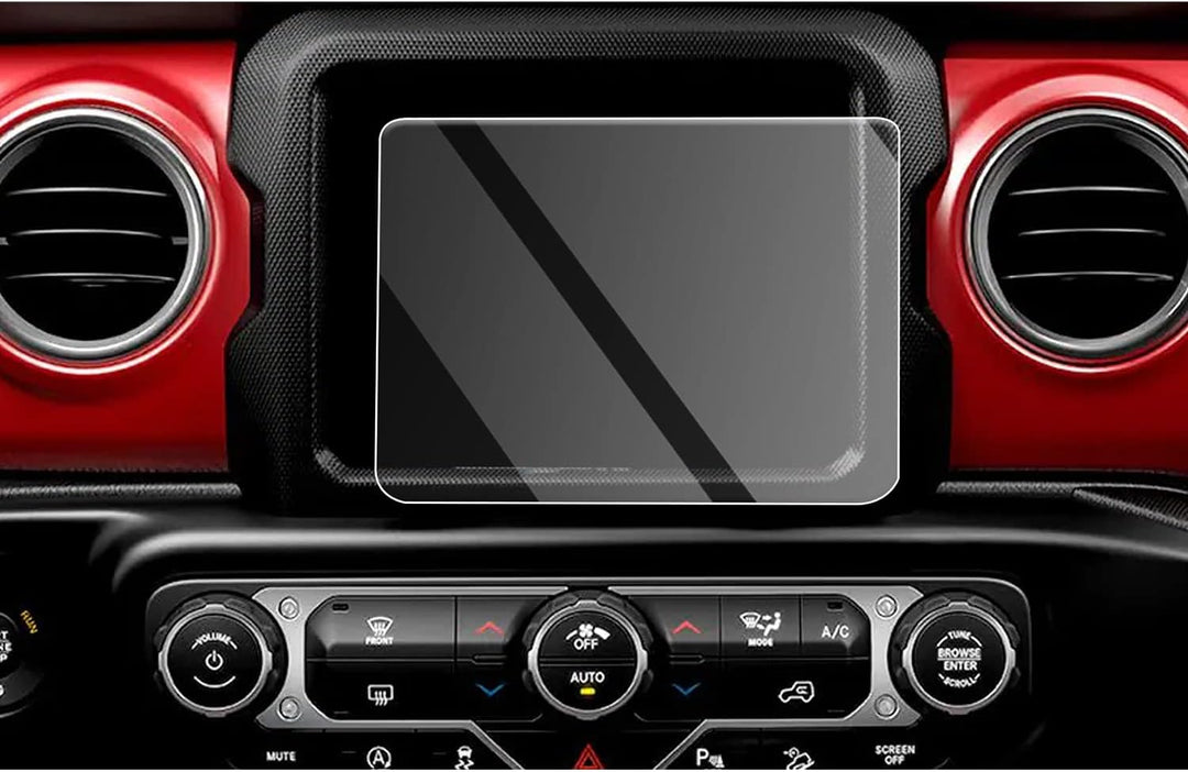 2018+ Jeep Wrangler Display Screen Protection Frame