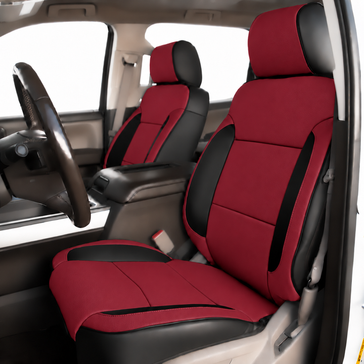 2014-18 Chevrolet Silverado Custom Leather Seat Covers (Custom Order)