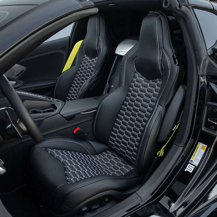 Corvette C8 Custom Leather Seat Covers