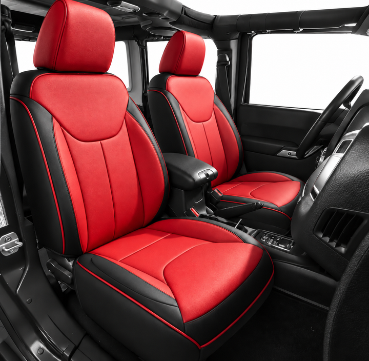 2013-18 Jeep Wrangler JK Custom Leather Seat Covers