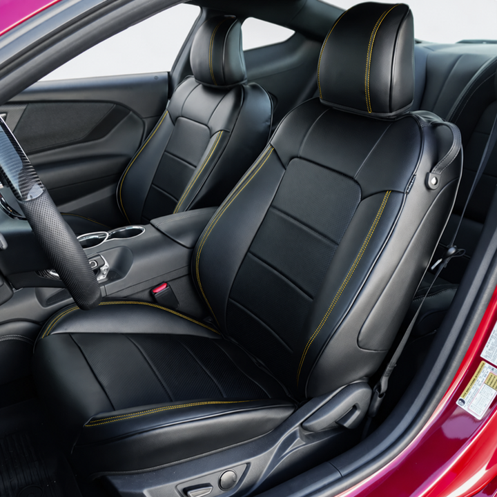 2024+ Ford Mustang S650 Leather Seat Covers (Custom Order)