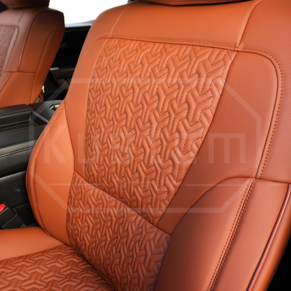 2022+ Toyota Tundra Leather Seat Covers (Custom Order)