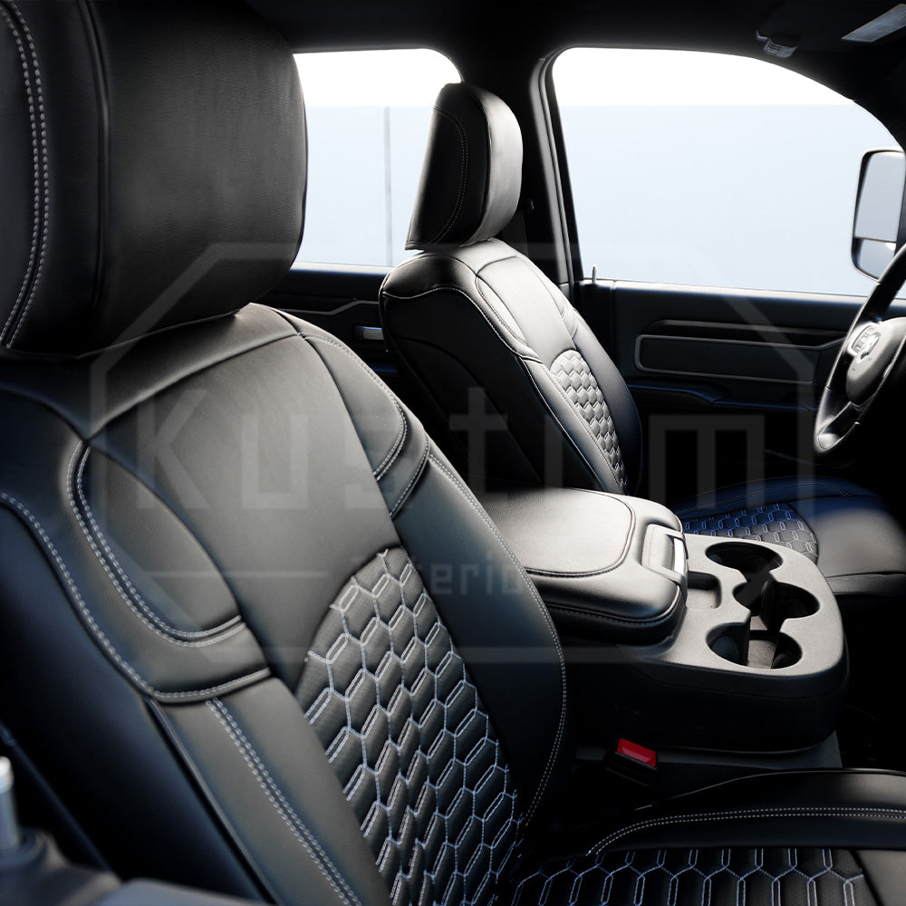 2019+ Dodge Ram 2500 3500 Leather Seat Covers (Custom Order)