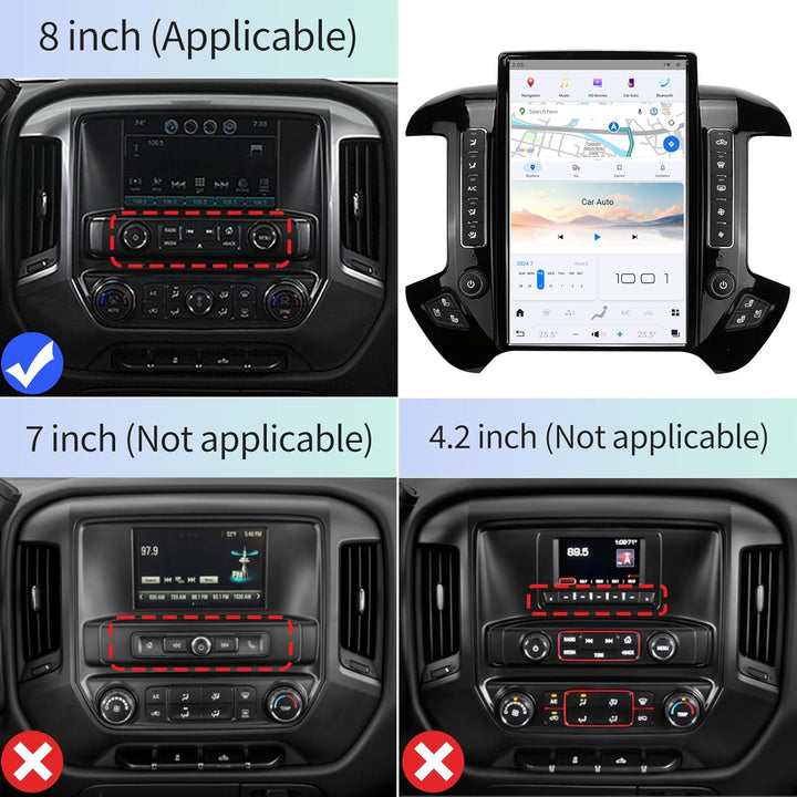 2014-18 Chevrolet Silverado Custom CarPlay Infotainment System