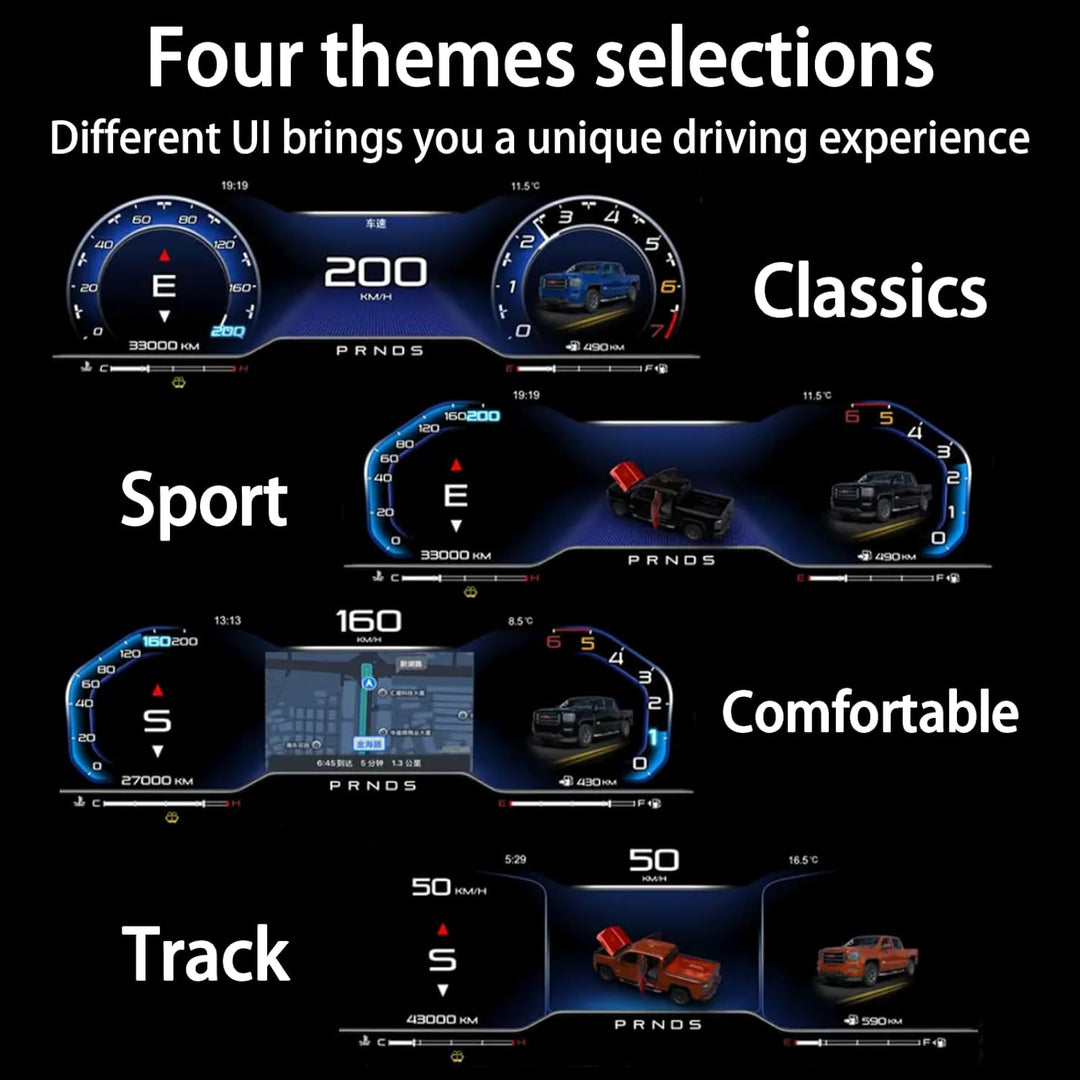 2014-18 Chevy Silverado Digital Cluster Instrument