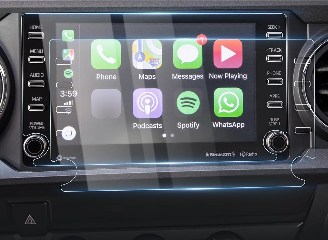 2020-Up Toyota Tacoma Display Screen Protection Frame