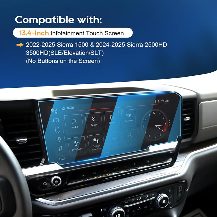 2014+ GMC Sierra Display Screen Protection Frame