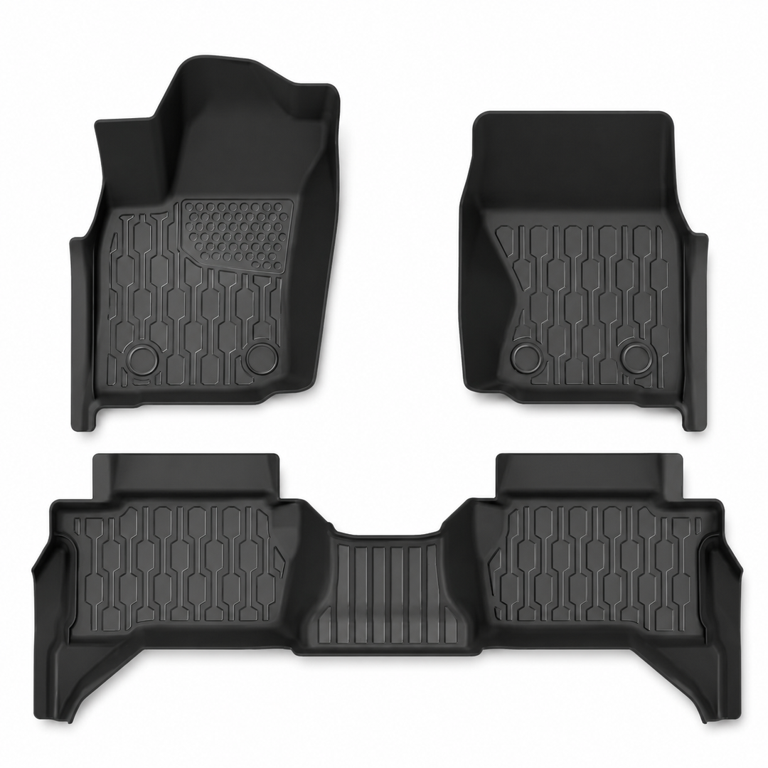 2024-26 Toyota Tacoma TPE All-Weather Custom Floor Mats