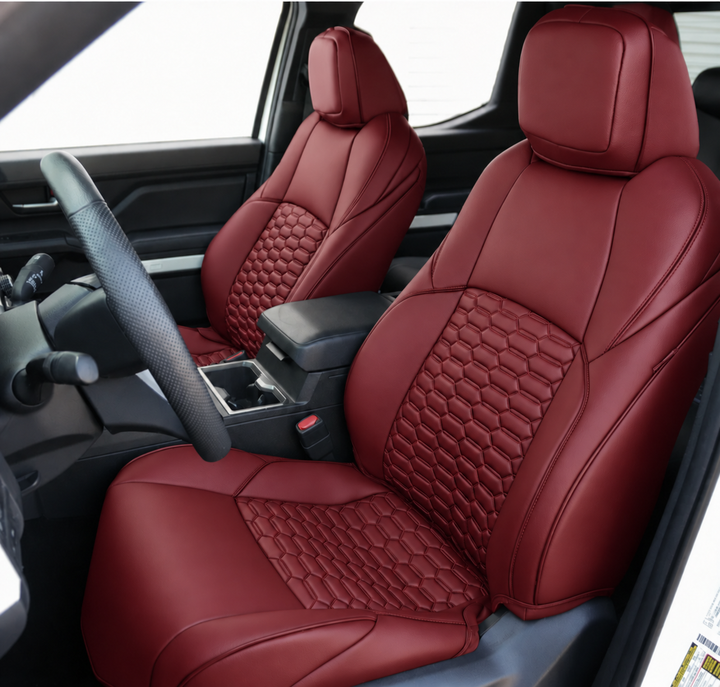 2024+ Toyota Tacoma Custom Leather Seat Covers (Custom Order)