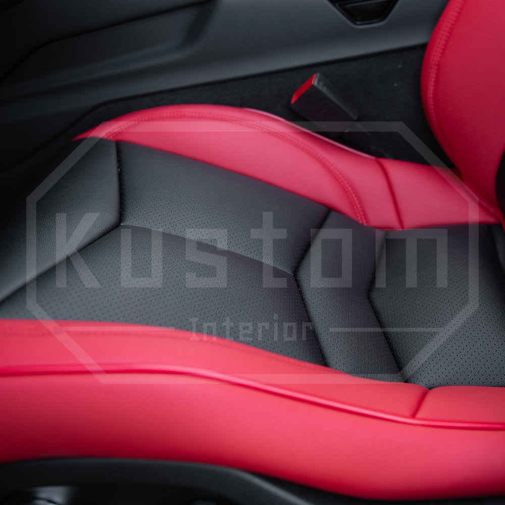 Corvette C8 Custom Leather Seat Covers