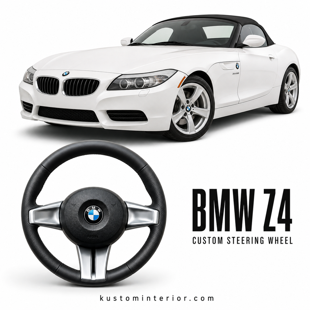 BMW Z4 Custom Carbon Fiber Steering Wheel (Custom Order)