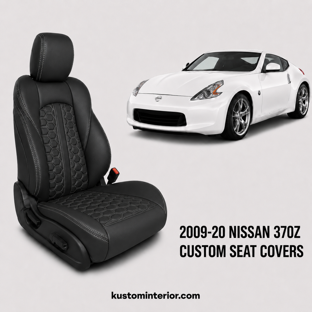 2009-20 Nissan 370Z Premium Custom Leather Seat Covers