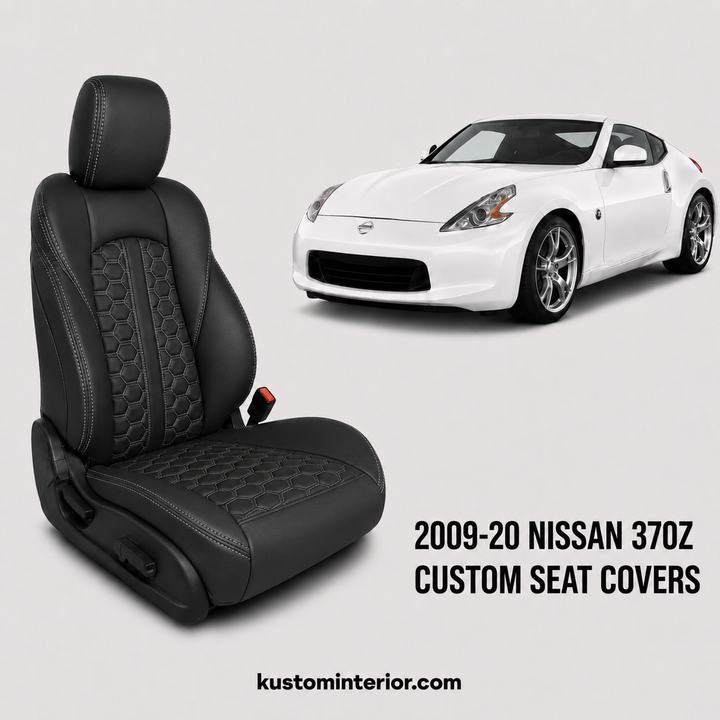 2009-20 Nissan 370Z Premium Custom Leather Seat Covers