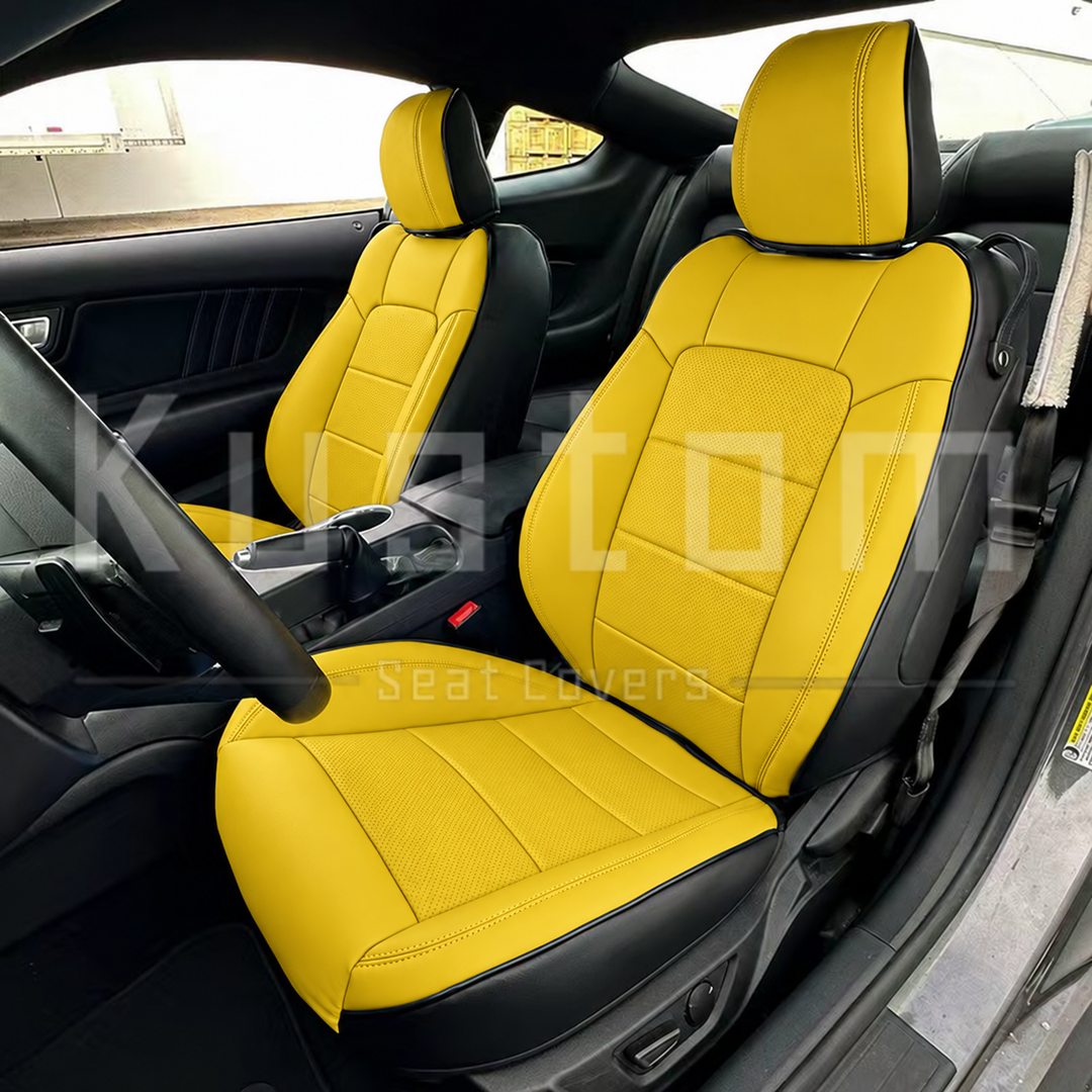 2015-23 Ford Mustang S550 Convertible Custom Seat Covers