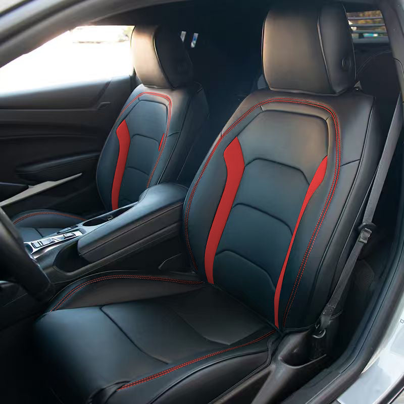 6th Gen Camaro Coupe Custom Leather Seat Covers