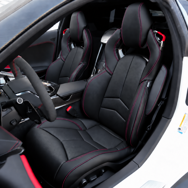 Corvette C8 Custom Leather GT2 Seat Cover (Custom Order)
