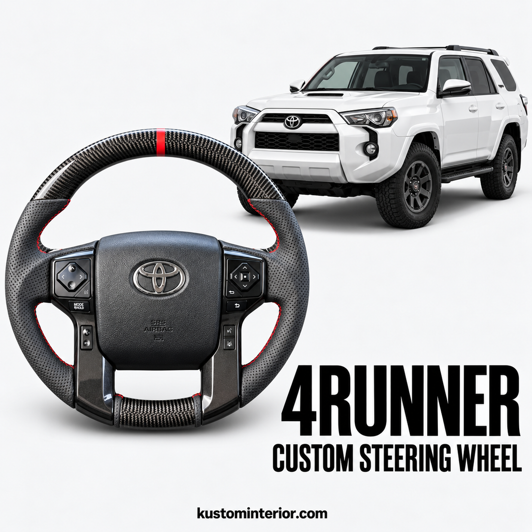 Toyota 4Runner Carbon Fiber Steering Wheel (Custom Order)