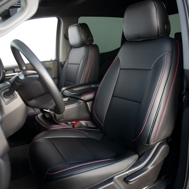 2019+ GMC Sierra Premium Custom Leather Seat Covers