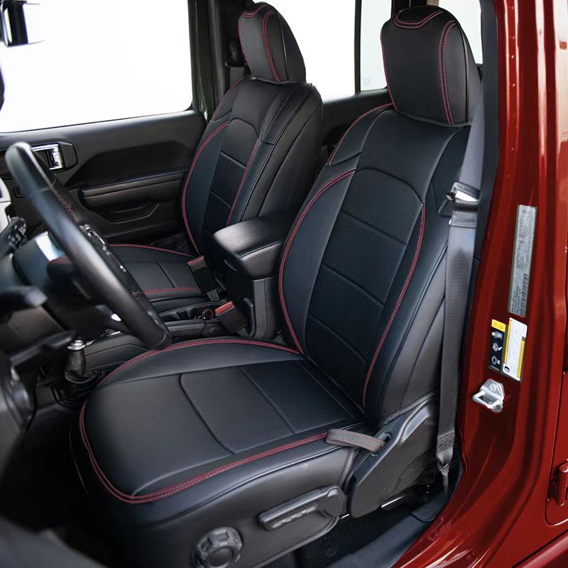 2018+ Jeep Wrangler JL Custom Leather Seat Covers