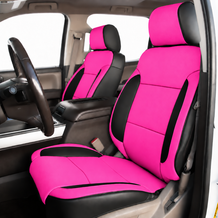2014-18 Chevrolet Silverado Custom Leather Seat Covers (Custom Order)