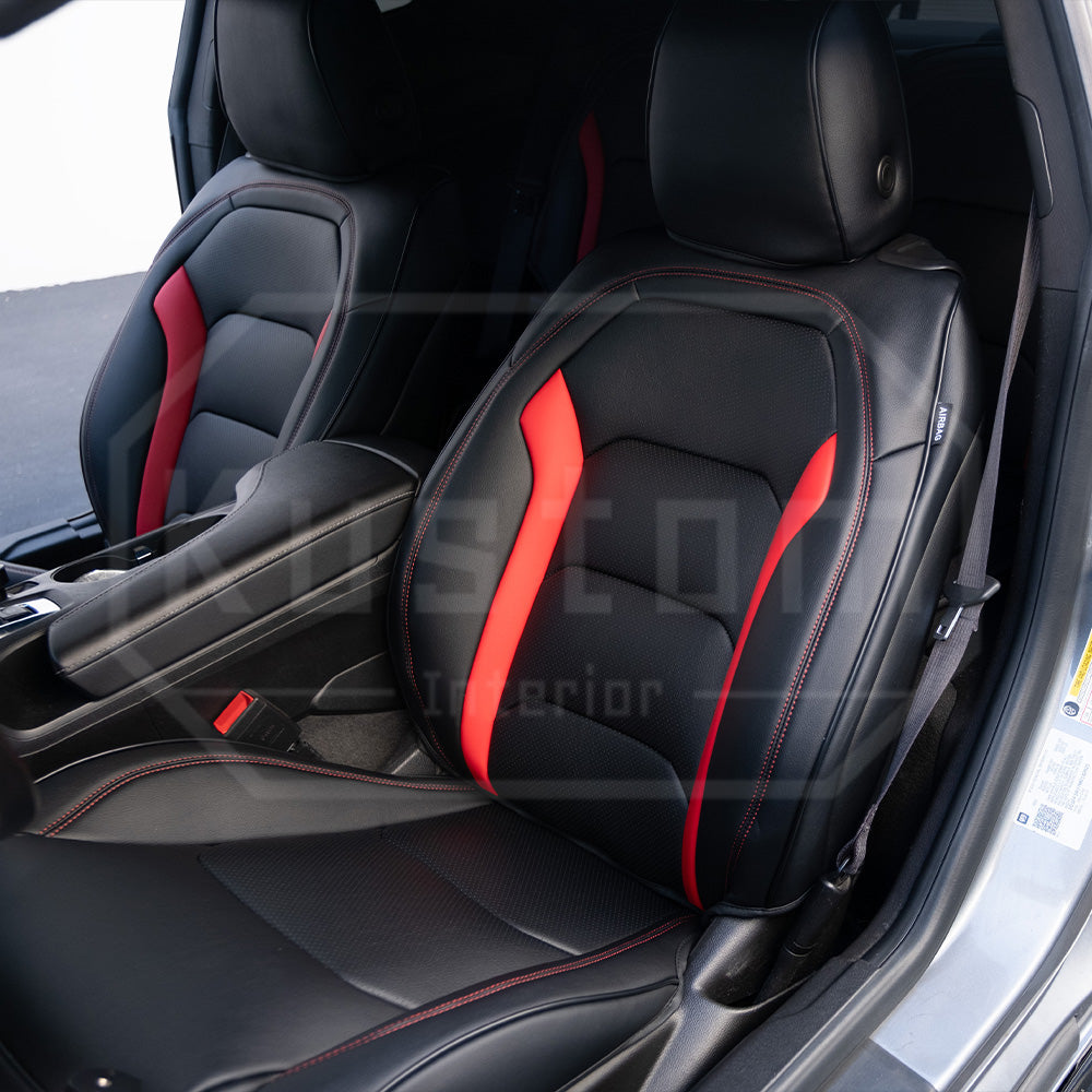 6th Gen Camaro Coupe Custom Leather Seat Covers