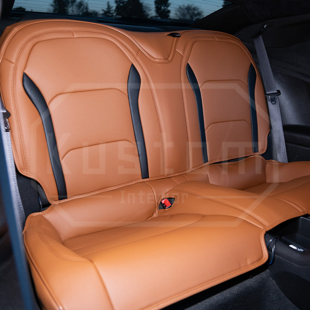 6th Gen Camaro Coupe Custom Leather Seat Covers