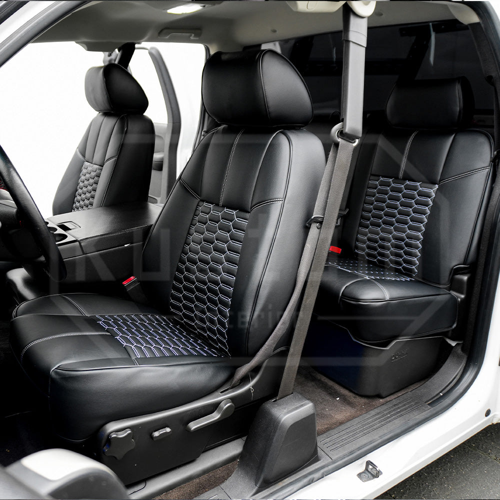 2007-13 Chevrolet Silverado Custom Leather Seat Covers