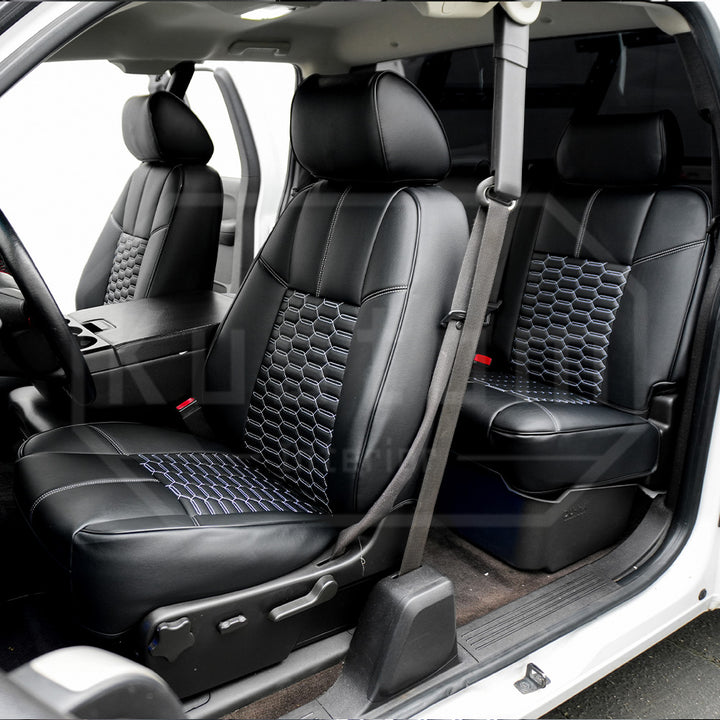 2007-13 Chevrolet Silverado Custom Leather Seat Covers