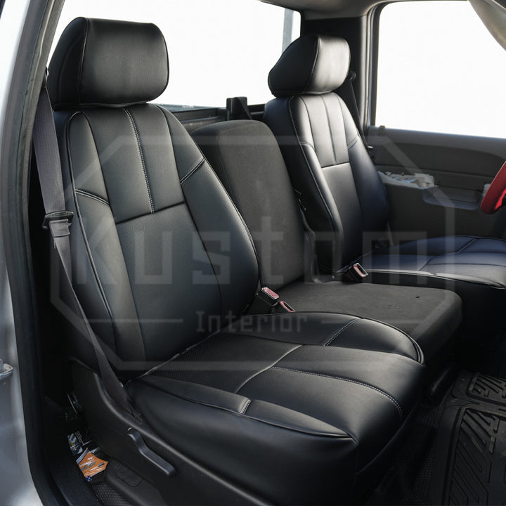 2007-13 Chevrolet Silverado Custom Leather Seat Covers