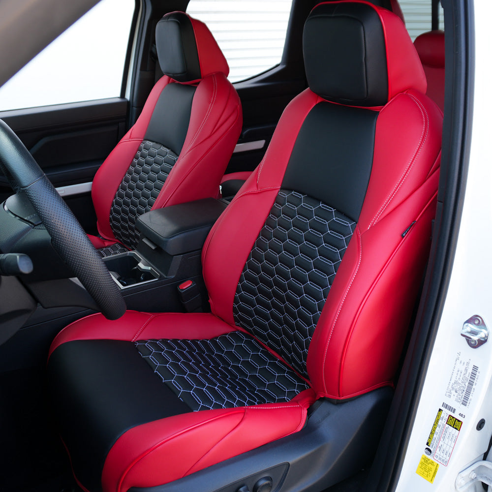 2024+ Toyota Tacoma Custom Leather Seat Covers
