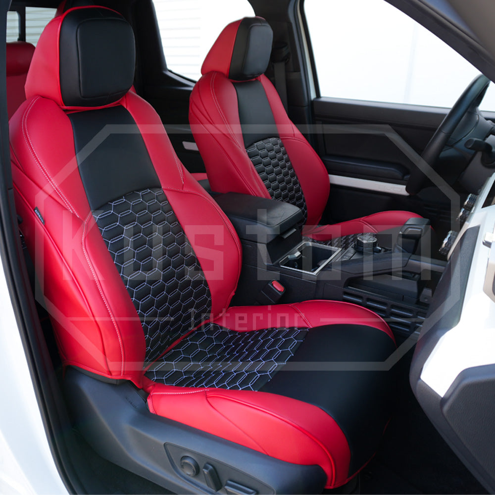 2024+ Toyota Tacoma Custom Leather Seat Covers