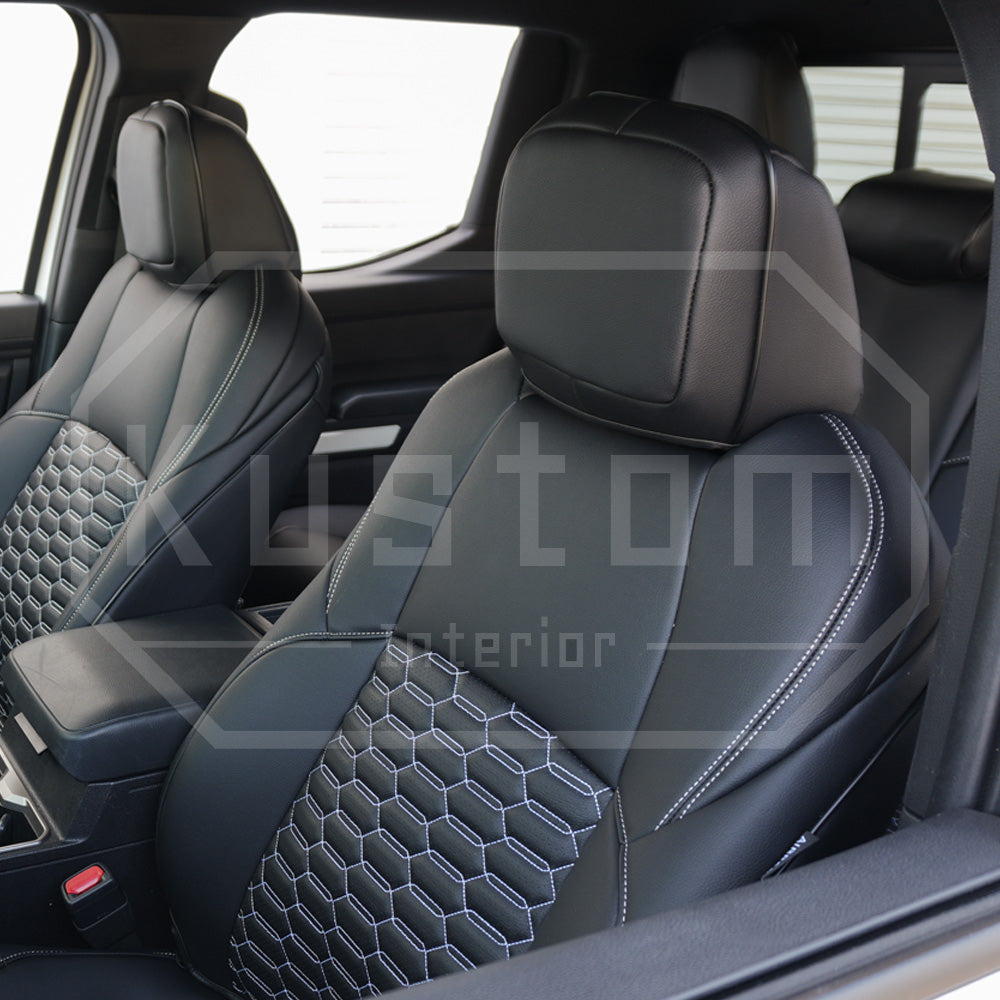 2024+ Toyota Tacoma Custom Leather Seat Covers