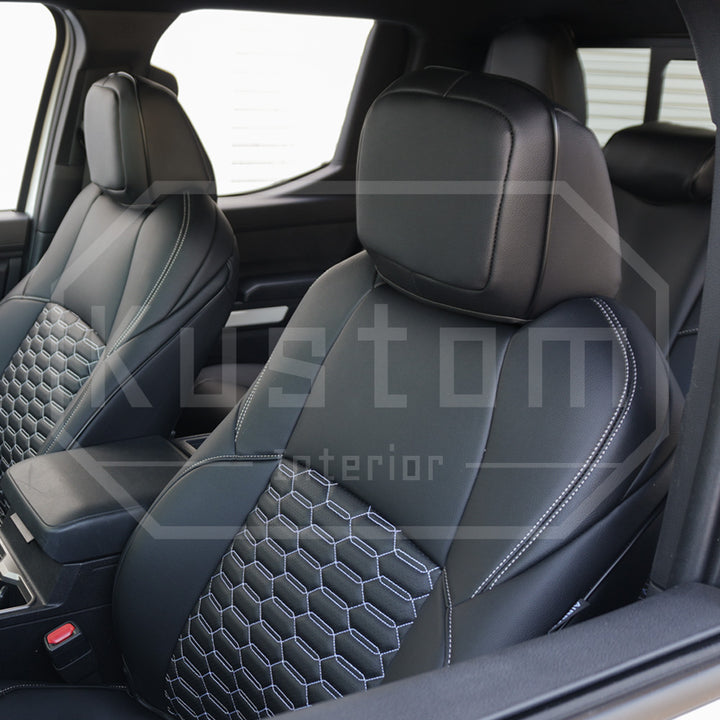 2024+ Toyota Tacoma Custom Leather Seat Covers