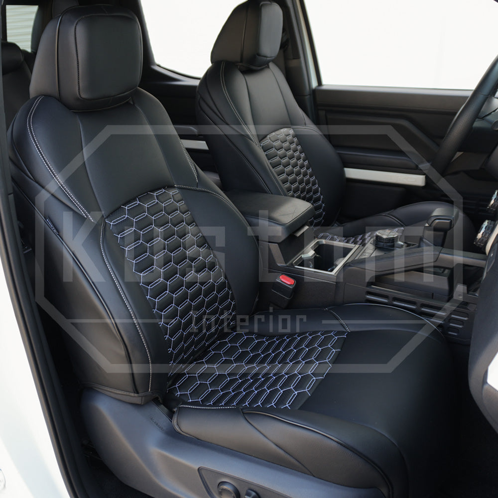 2024+ Toyota Tacoma Custom Leather Seat Covers