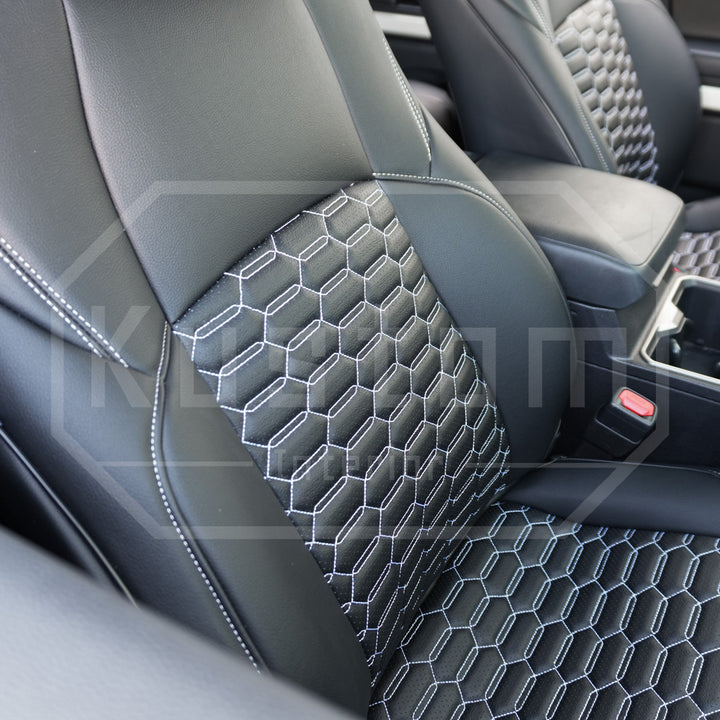2024+ Toyota Tacoma Custom Leather Seat Covers