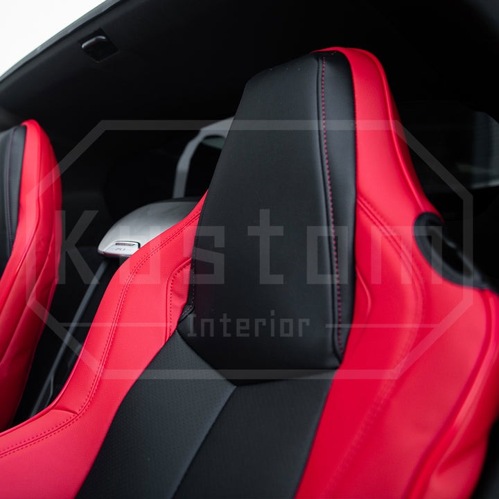 Corvette C8 Custom Leather Seat Covers