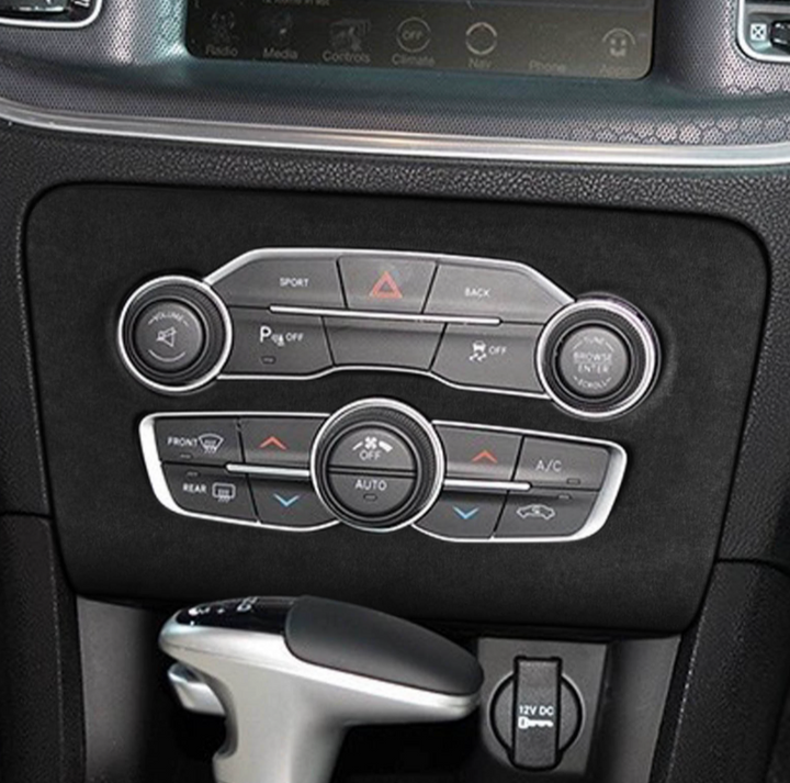 2015+ Dodge Charger Central Control AC Panel Cover