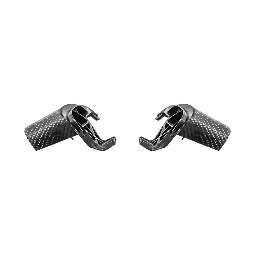 Corvette C6 Dry Carbon Fiber Steering Wheel Button Control Bezel Covers Carbon Fiber BC-C6-0513-001