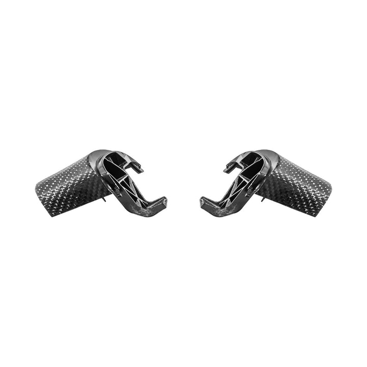 Corvette C6 Dry Carbon Fiber Steering Wheel Button Control Bezel Covers Carbon Fiber BC-C6-0513-001