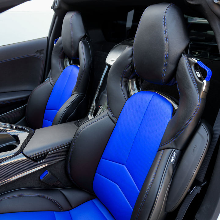 Corvette C8 Custom Leather GT2 Seat Cover (Custom Order)