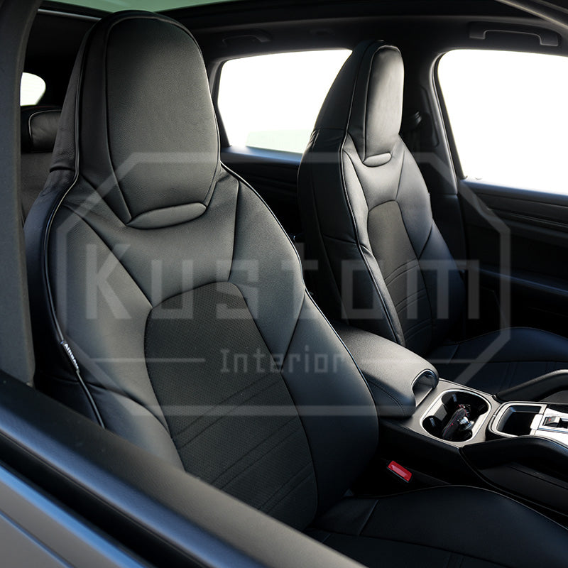 2019+ Porsche Cayenne Custom Leather Seat Covers (Custom Order)
