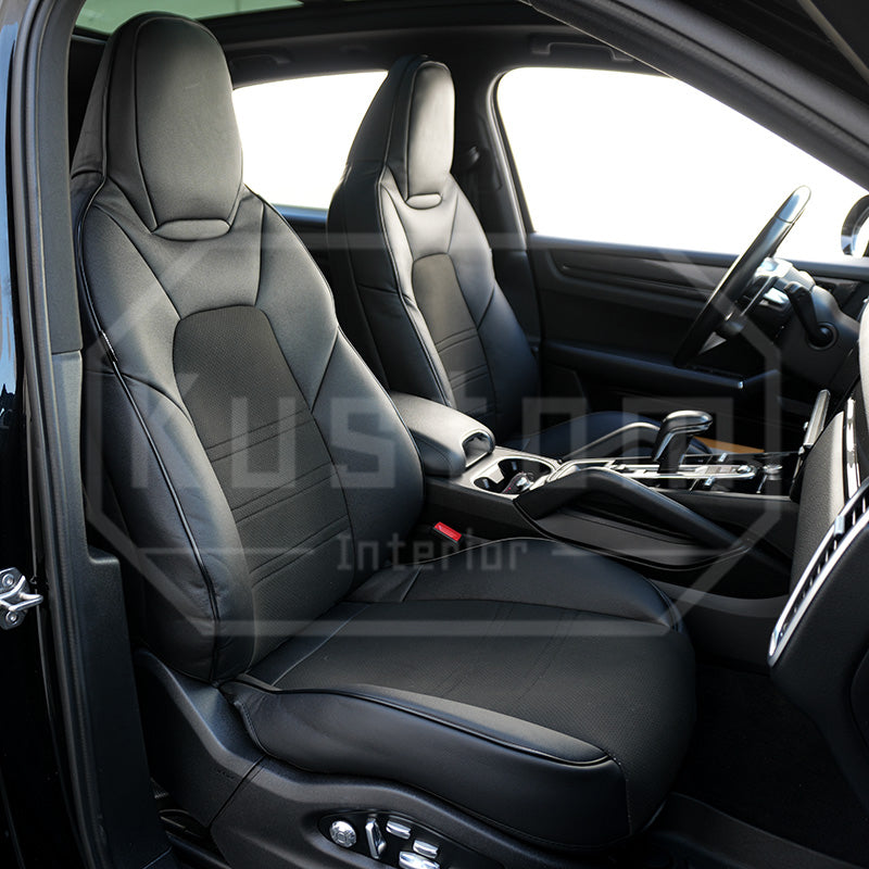 2019+ Porsche Cayenne Custom Leather Seat Covers (Custom Order)